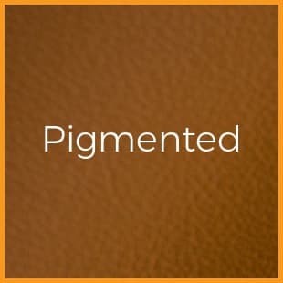 Pigmented leather example for steering wheel restoration Pigmented leather example for steering wheel restoration