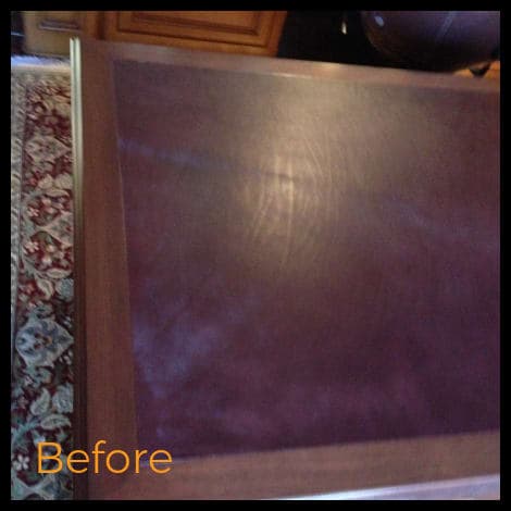 Leather Restoration Desk Burgundy Semi Aniline Faded Staining Top Two Tone Finish Restored Newport Coast Before Leather restoration desk burgundy semi aniline faded staining top two tone finish restored newport coast before