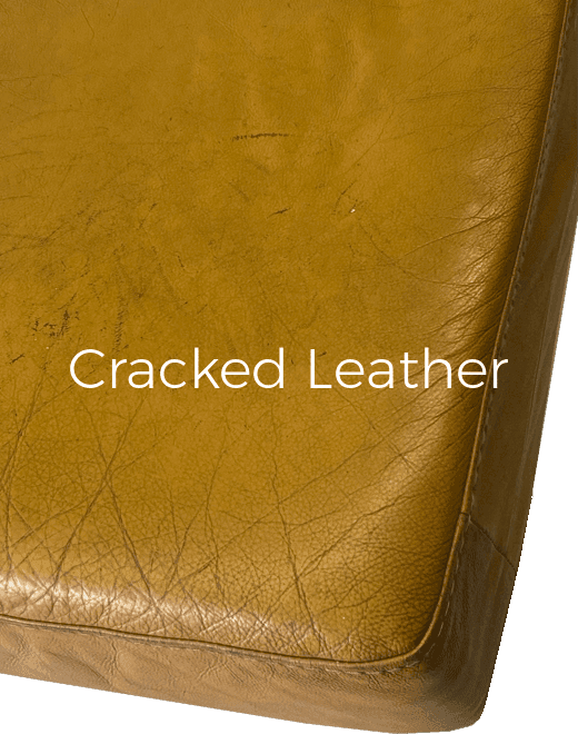Cracked Leather Cushion Cracked Leather Cushion